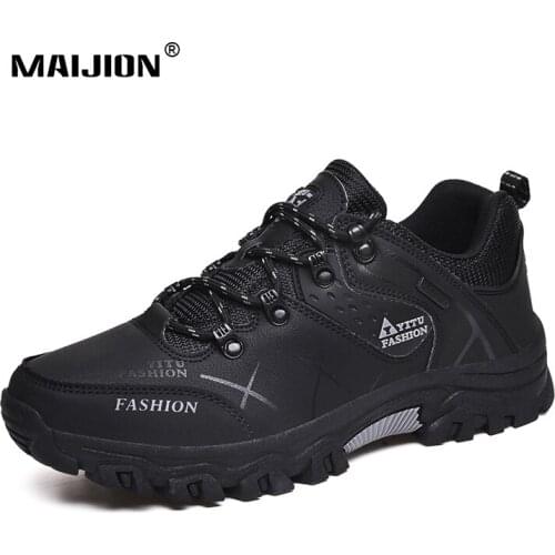 Fashion Men Hiking Sneakers Waterproof Trekking Shoes Non-slip Outdoor Sport Climbing Hunting Tactical Boots Anti-collision
