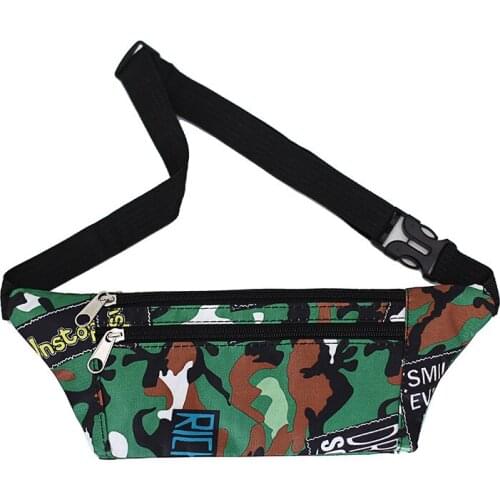Fashion Waist Packs Fanny Pack Man New Sports Waterproof Chest Bag Unisex Waist Bag Women Belly Belt Purse Bag