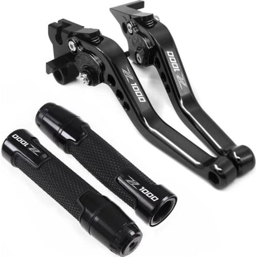 Motorcycle Accessories Handlebar CNC Brake Clutch Levers For KAWASAKI z1000 Z 1000 Z100R Z 100R 2017 2018 2019 Logo Z1000