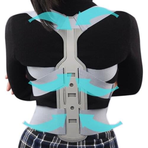Invisible Shoulder Back Support Belt for Men Women Braces & Supports Belt Medical Therapy Posture Corrector Prevent Slouching