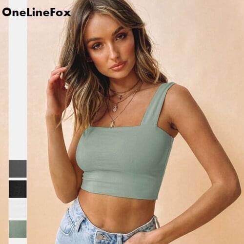 Женские трикотажные майки ONE LINE FOX China At AliExpress