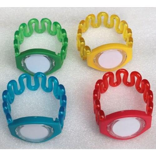 13.56MHz IC F08 RFID wristbands swimming scanning system RF tags 100pcs/Lot