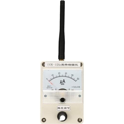 RF Field Strength Meter Wide Band 100K-1GHz for Walkie Talkie Antenna Radiation
