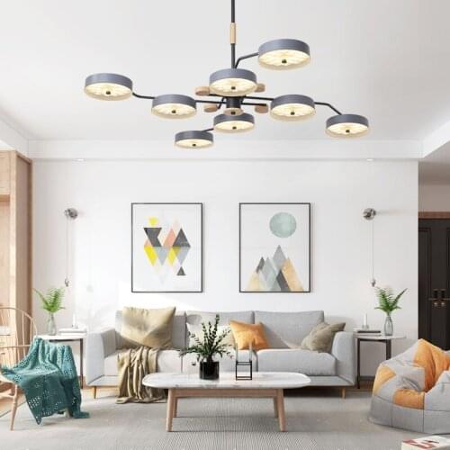 Luxury Round Hanging Lamp Led Ring Chandelier For Hotel Lobby Circular Pendant Light Office System Lighting