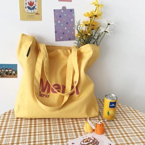 New Design Women Big Canvas Shoulder Bags Ladies 3D French Print Shopping Bag Female Handbag Casual Tote for Ladies