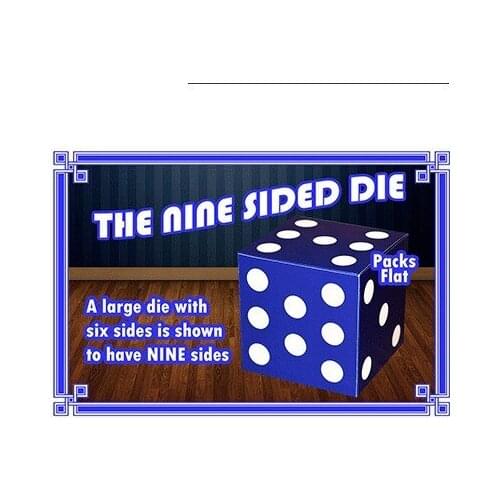 The Nine Side Dice Magic Tricks Stage Close Up Magia Dice Appearing Magie Mentalism Illusion Gimmick Props Magicians