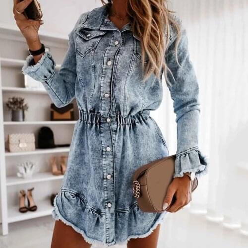 Модные джинсовые платья Zebery China At AliExpress