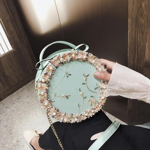 Womens bags Shoulder bag Summer small bag lace flower small bag chain Single Shoulder bag Messenger Bag Female bag ladies bag