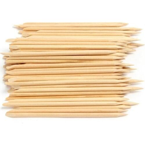 100Pcs 4.5" Inch Wood Paint Stain Epoxy Resin Epoxy Mixing Stir Sticks Bubble Busters Tools Resin Bubble Remover Needle