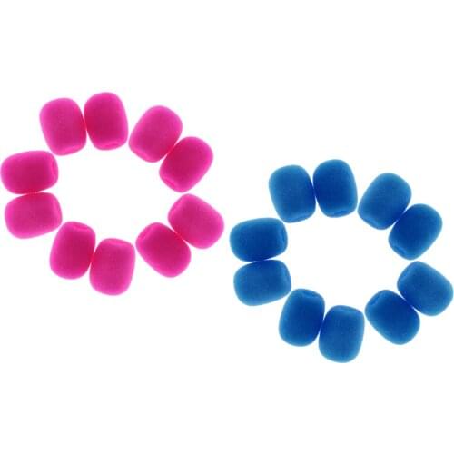 20 Pcs Of Pack Mini Microphone Sponge Windscreen Mic Cover Shield Protection