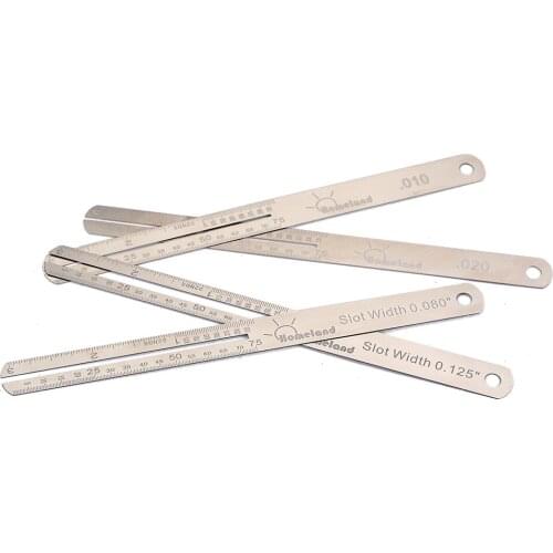 4 Pieces Guitar Fretboard Repair Tools Fret Protector Measurer Capacitor