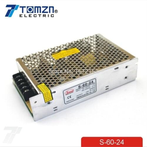 60W 24V 2.5A Single Output Switching power supply for LED Strip light
