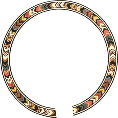 B-77 Acoustic Guitar Circle Rosette Soundhole Sticker for Acoustic Guitar