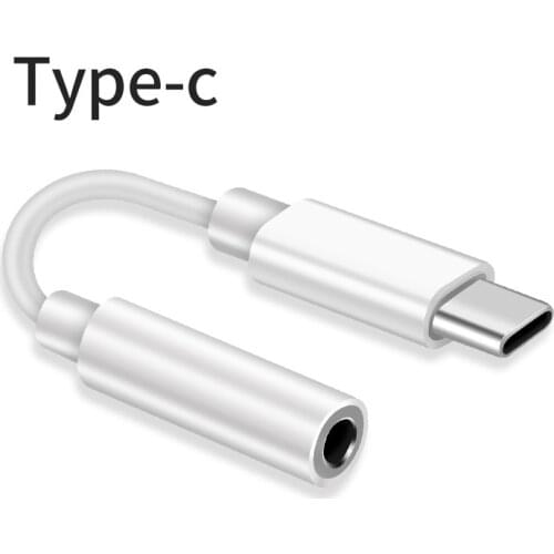 Type C 3.5 Jack Earphone Audio Aux Cable for xiaomi huawei USB to 3.5mm Headphones Adapter For SAMSUNG Galaxy Note 10 20 S10 S20