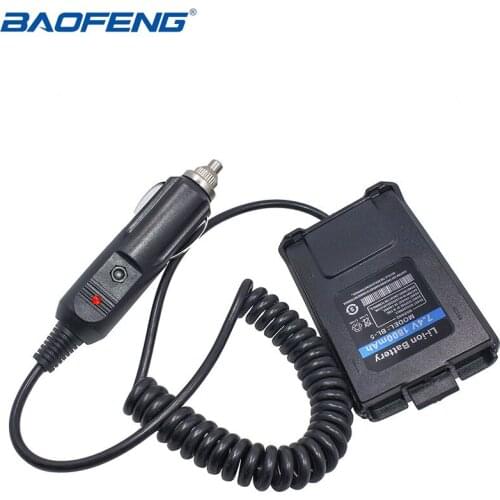 Baofeng 12V UV-5R Battery Eliminator Car Charger For BAOFENG Walkie Talkie UV-5R UV-5RA UV-5RB UV-5RC UV-5RD UV-5RE Radio