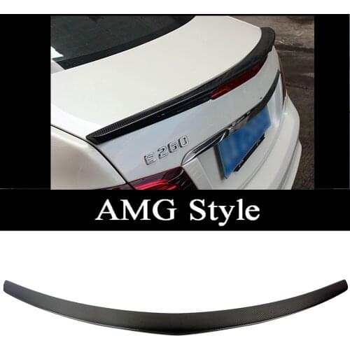 Car Carbon Fiber Rear Trunk Spoiler For Mercedes Benz W207 E-Coupe 2009 2010 2011 2012 2013 2014 2015 2016