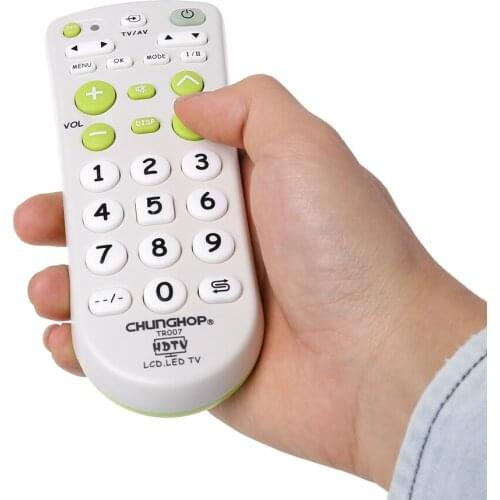 1 PC Large Key Universal Multifunction Remote Control For LCD LED HD TV Sets