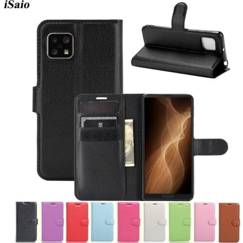 For Sharp Sense 4 Plus AQUOS sense 4 Wallet Case Flip Leather Cover Mobile Phone Case AQUOS sense 5G Flip Cover with Card Holder