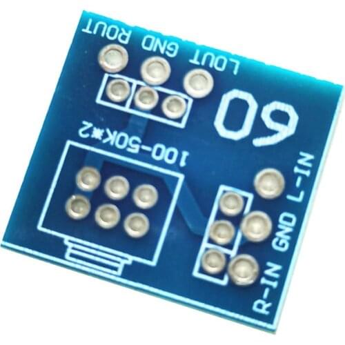 5 pieces PCB 09 Volume potentiometer mounting plate for diy preamp amp