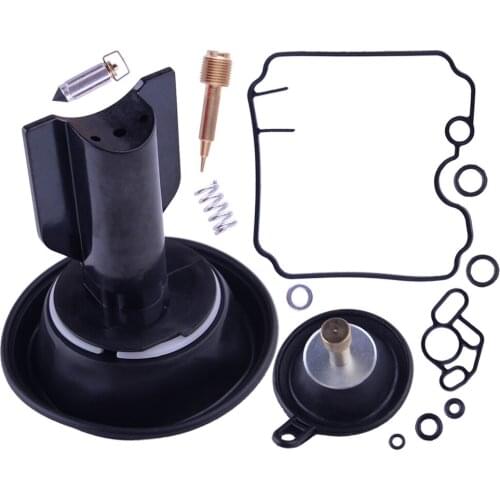Motorcycle Carburetor Repair Kit with Membrane Diaphragm Vacuum Fit for Yamaha TDM850 1992 1993 XTZ750 1989-1994 1995 1996 1997