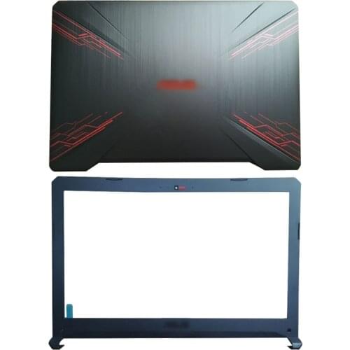 NEW Laptop LCD Back Cover/LCD Front Bezel For ASUS FX80 FX80G FX80GD FX504 FX504G FX504GD 47BKLLCJN70 47BKLLCJN08 48BKLLBJN30