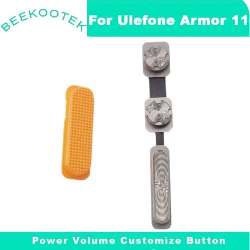 Original Ulefone Armor 11 Power Volume Customize Button Replacement Parts For Ulefone Armor 11 6.1inch Android 10 5G Smartphone