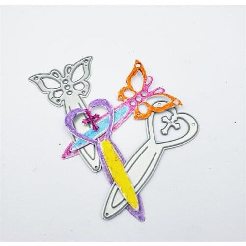 PANFELOU Fairy stick bookmarks metal craft paper die cutting dies Scrapbooking/DIY Valentines Day Embossing mould Easter