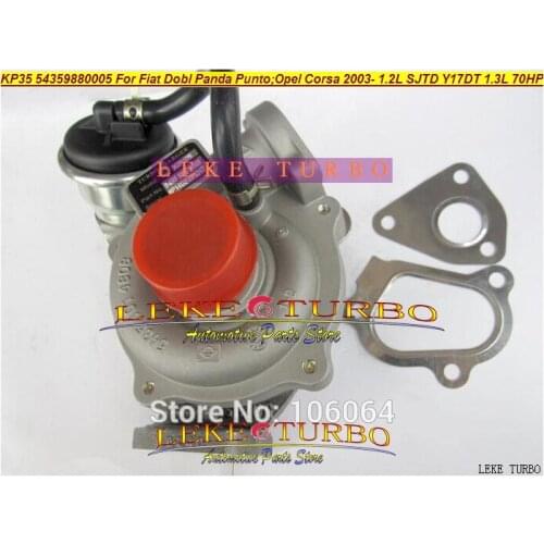 KP35 54359880005 54359700005 5435-970-0005 Turbo Turbocharger For FIAT Dobl Panda Punto For OPEL Corsa 03- 1.2L SJTD Y17DT 1.3L