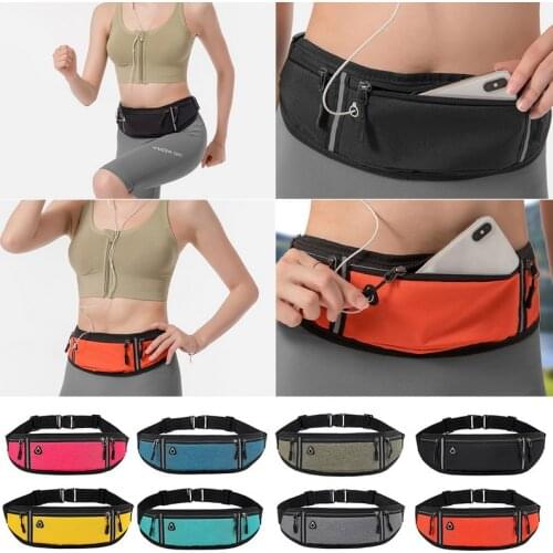 Waterproof Running Waist Bag Outdoor Sports Cycling Belt Bags Women For Iphone Phone Jogging Bags For Women Men Lady Gym Bag