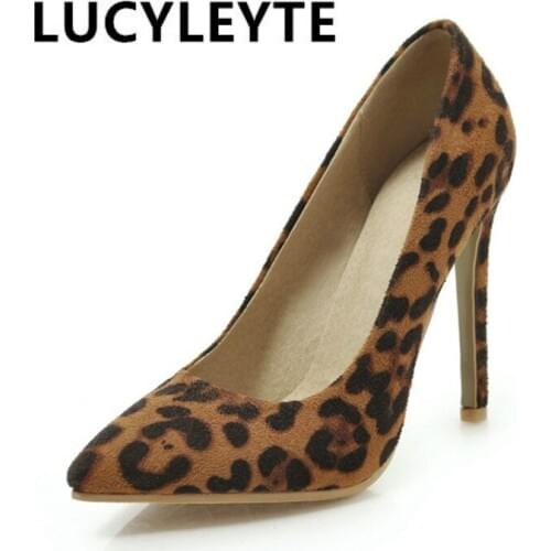 European and American style super high heels women suede high heels sexy color matching pointed ladies patent leather high heels