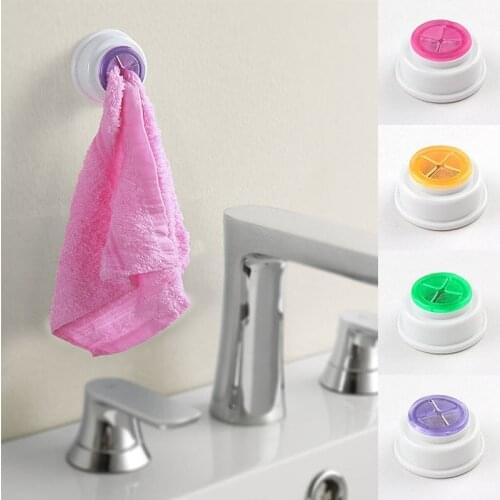Hot 1pcs Kitchen Accessories Wash Cloth Clip Hand Towel Rack Bath Dishclout Storage W