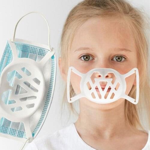 1Pc Children Mask Bracket Breathable 3d Face Mask Holder Reuasble Mouth Mask Support Mask Inner Cushion Rack