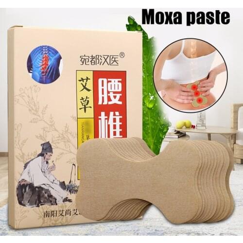 12Pcs/Box Wormwood Pad Neck Shoulder Cervical Body Pain Relief Paste Pad Self Heating Warming Detox Foot Pads Patches