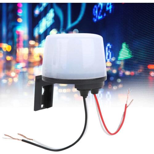 AC 220V 16A AS-16 Sensor Switch Street Light Control Adjustable Rain Anti-Thunder Protection Photocell Road Light Switch