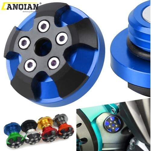 M20*2.5 Motorcycle Accessories CNC Aluminum Engine Oil Cap For YAMAHA MT 03 MT03 MT-03 (660CC)Monocilindrico Filler Cover Screws