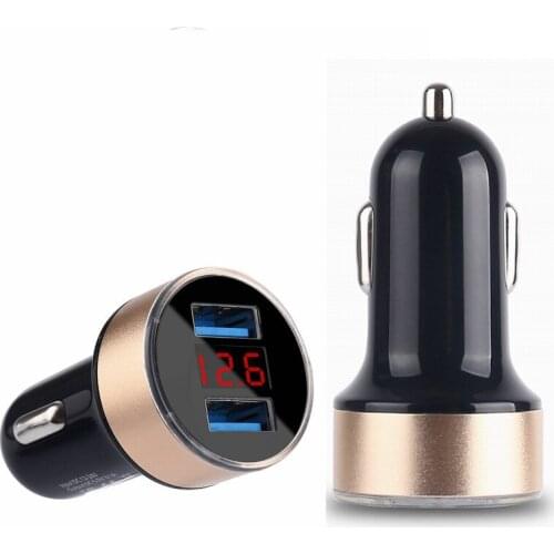 3.1A Dual USB Car Charger With LED Display accessories for Opel Astra VAUXHALL MOKKA Zafira Insignia Vectra Antara