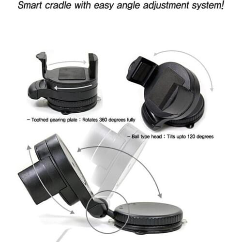 Car Holder Universal 360 Degree Car Mount Holder Windshield Cradle Stand For Phone iPhone Samsung Free Shipping 250pcs/lot