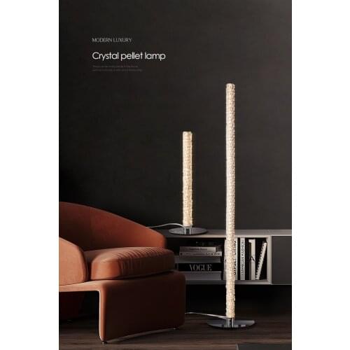 Crystal minimalist light luxury living room sofa side decoration modern desk table lamp creative bedroom bedside lamp