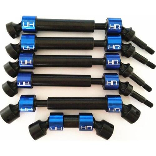 HR Steel CVD Driveshafts Axles Set For Traxxas Summit E-Revo Hot Racing