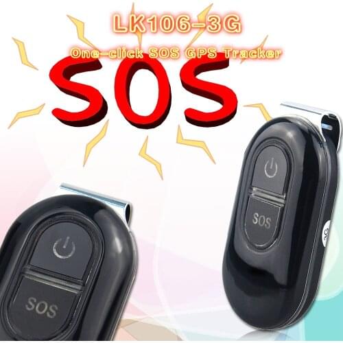 3G Personal Kids Elderly Pets Mini GPS Tracker locator Real time Tracking Device LK106-3G with 1000mAh Battery Standby 10 Days