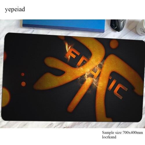 Fnatic mousepad Fashion gaming mouse pad gamer mat 800x400x4mm game computer desk padmouse keyboard HD pattern large play mats