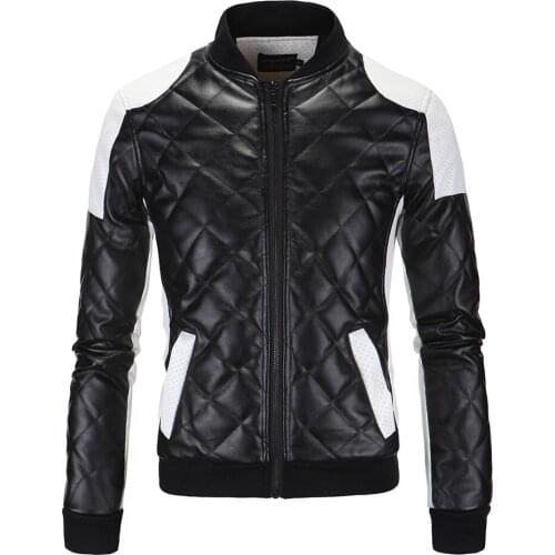 Men Leather Jackets and Coats Autumn Winter Men Thicker PU Learher Coats Good Quality Male Stand-up collar Slim Fit Jackets 5XL