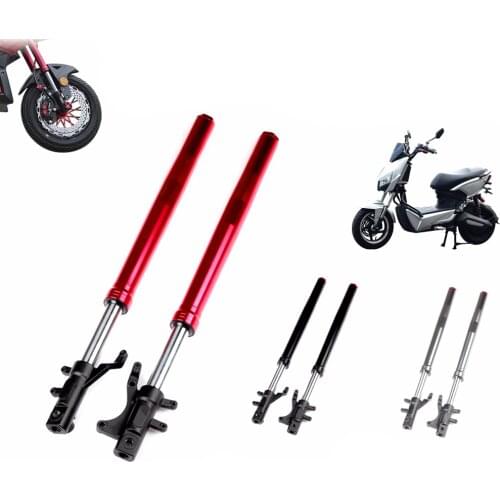 Motorcycle Front Fork Front Suspension Lengthen Shock Absorbers 715mm For Monkey Bike Honda Msx125 M3 M5 M6 Etc Motorbike