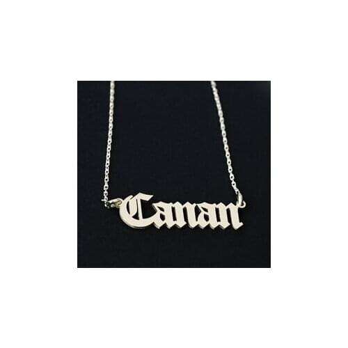 SILVER NECKLACE WITH CUSTOMIZED NAME