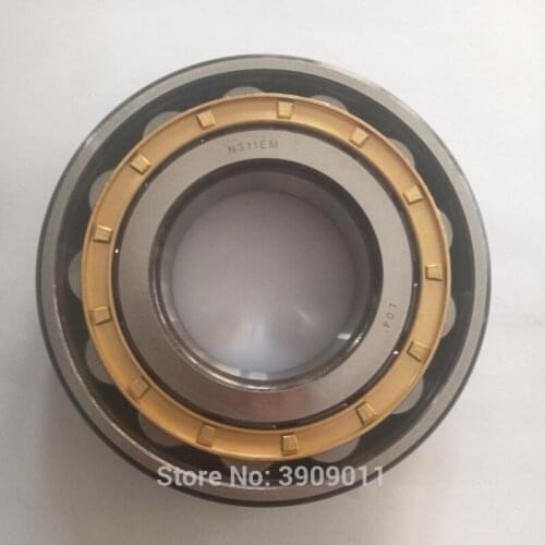 SHLNZB Bearing 1Pcs N1026 N1026E N1026M N1026EM N1026ECM C3 130*200*33mm Brass Cage Cylindrical Roller Bearings