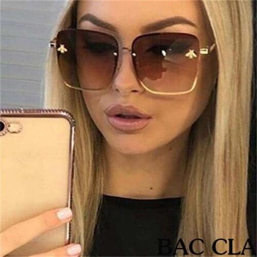 2020 Oversize Square Sunglasses Men Women Celebrity Sun Glasses Male Driving Superstar Luxury Brand Designer Female Shades UV400