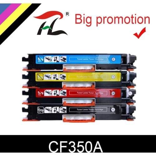 HTL toner cartridge CF350A 350A CF351A CF352A CF353A 130A comptible for hp Color LaserJet Pro MFP M176n M176 M177fw M177