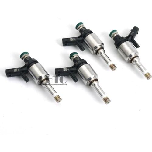 4x 06L906036K Fuel Injectors Bos-ch Genuine For V W Golf G TI MK7 AUDI A3 A4 A5 2.0 TFSI CNCD