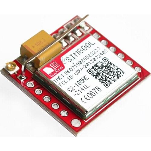10pcs Smallest SIM800L GPRS GSM Module MicroSIM Card Core BOard Quad-band TTL Serial Port
