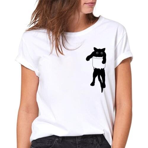 2021 New Summer Womens T-shirts Pocket Monster Printed Tshirt Harajuku Tshirt O-neck Tops Female T Shirt Clothing Fashion Tees